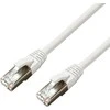 MicroConnect CAT6A S/FTP 5m Baltas LSZH