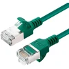 MicroConnect CAT6A U-FTP plonas, LSZH, 0,15 m