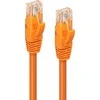 MicroConnect CAT6A UTP 0.5m Oranžinė LSZH