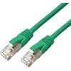 MicroConnect CAT6A UTP 20m Žalias LSZH