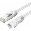 MicroConnect CAT6A UTP 20m Baltas LSZH