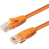 MicroConnect CAT6A UTP 30m Oranžinis LSZH