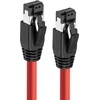 MicroConnect CAT8.1 S / FTP 7.5m raudonasis LSZH
