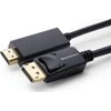 MicroConnect DisplayPort – HDMI laidas 10 m juodas (MC-DP-HDMI-1000)