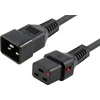MicroConnect IEC kištukas C20–C19 IEC užrakto maitinimo kabelis