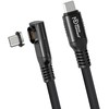 Kabelis USB MicroConnect USB-C - USB-C 2 m Juodas (MC-LS-USB4CC0.5-A)