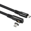 Kabelis USB MicroConnect USB-C - USB-C 2 m Juodas (MC-LS-USB4CC0.5-A)
