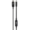 Kabelis USB MicroConnect USB-A - USB-B 25 m Juodas (MC-USB3.0AB25OP)