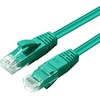Microconnect MC-UTP6A0015G tinklo kabelis žalias 0,15 m Cat6a U/UTP (UTP)