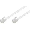 „MicroConnect“ „Microconnect MPK191W“ telefono kabelis, 15 m, baltas