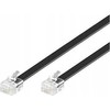 MicroConnect Modular Straight RJ12 6C/6P 6m