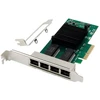 Karta jungiama į tinklą MicroConnect Network Card PCIe x4 I350-T4