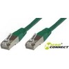 MicroConnect Patchcord CAT5e, 5m, žalias (STP505G)