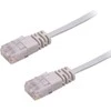 MicroConnect U/UTP CAT6 plokščias laidas, 0,50 m pilkas (V-UTP6005-FLAT)