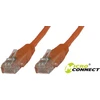 MicroConnect Pečkordas, U / UTP, CAT6, PVC, 2m, oranžinė (B-UTP602O)