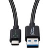 Kabelis USB MicroConnect USB-A - USB-C 2 m Juodas (ReConnect USB-C to USB-A 3.2)
