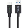 Kabelis USB MicroConnect USB-A - USB-C 2 m Juodas (ReConnect USB-C to USB-A 3.2)