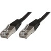 MicroConnect RJ-45 kt.6 F / UTP Juodas 20m (STP620S)