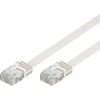 MicroConnect RJ-45 kt.6 0,25 m Balta (V-UTP60025W-FLAT)