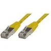 MicroConnect RJ-45/RJ-45 kat.6 0.5m Geltonas (SSTP6005Y)