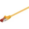 MicroConnect RJ- 45 / RJ- 45 cat6 F / UTP geltonasis 0,25 m (B- FTP60025Y)