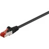 MicroConnect RJ- 45 RJ- 45 Cat.6 F / UTP Juodas 0.25m (B -FTP60025S)