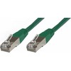 MicroConnect RJ-45/RJ-45 kat.6 S/FTP Žalias 0.25m (SSTP60025G)