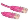 MicroConnect RJ-45 / RJ-45, cat.6, U / UTP, rožinė, 5m (UTP605PI)