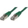 MicroConnect RJ- 45 / RJ- 45 cat.6 Žalia 1m (SSTP601G)