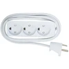 MicroConnect 1,5 m ilginamasis laidas 3 x vidinis lizdas, baltas (GRU00315WDK)