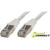MicroConnect S/FTP CAT6 0,15m Baltas LSZH - SSTP60015W