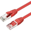 MicroConnect SSTP CAT6 50M Raudona LSZH