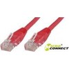 MicroConnect U/UTP CAT5e 7.5M raudonas PVC (B-UTP5075R)
