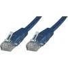 MicroConnect U/UTP CAT6 0,25M Mėlyna PVC