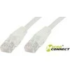 MicroConnect U/UTP CAT6 0,5M Baltas PVC (B-UTP6005W)