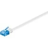 MicroConnect U / UTP CAT6A 10M Baltas butas - V-UTP6A10W- FLAT