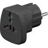 MicroConnect Juodas universalus adapteris (PETRAVEL- B)