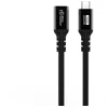 Kabelis USB MicroConnect USB-C - USB-C 5 m Juodas (USB-C 3.2 Gen 2x2 Premium)
