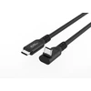 Kabelis USB MicroConnect USB-C - USB-C 5 m Juodas (USB-C 3.2 Gen 2x2 Premium)