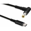 MicroConnect USB-C į DC 5,5*2,5mm 9V /