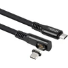 Kabelis USB MicroConnect USB-C - USB-C 0.15 m Juodas (USB-C to USB-C cable 0.15m)