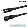 Kabelis USB MicroConnect USB-C - USB-C 0,15 m Juodas (USB-C į USB-C aukščiausios kokybės kabelis)