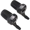 Microshift MICROŠIFT Manetai, Pora, 8 eilutė (3x8), suderinama su Shimano, Twist Shifter, Optinis Translokacijos indikatorius (NEW)