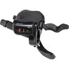 Microshift MICROŠIFT Mannet, dešinė, 7-eilė, suderinama su Shimano, Xpress Shifter, Optinis Translokacijos indikatorius, Juoda (NEW)