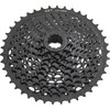 Microshift MICROŠIFT XLE 10-eilė, plienas, suderinama su Shimano, 11 -13- 15- 18- 21- 24- 28- 32- 36- 40, Juoda (NEW)