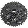 Microshift MICROŠIFT XLE 10-eilė, plienas, suderinama su Shimano, 11 -13- 15- 18- 21- 24- 28- 32- 36- 40, Juoda (NEW)