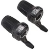 Microshift MICROŠIFT Manetai, Pora, 8 eilutė (3x8), suderinama su Shimano, Twist Shifter, Optinis Translokacijos indikatorius (NEW)