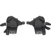 Microshift MICROŠIFT Manetai, Pora, 9 eilutė (3x9), suderinama su Shimano, Thumb Bakstelėkite, Optinis translokacijos indikatorius (NEW)
