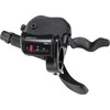 Microshift MICROŠIFT Mannet, dešinė, 7-eilė, suderinama su Shimano, Xpress Shifter, Optinis Translokacijos indikatorius, Juoda (NEW)