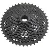 Microshift MICROŠIFT XLE 10-eilė, plienas, suderinama su Shimano, 11 -13- 15- 18- 21- 24- 28- 32- 36- 40, Juoda (NEW)